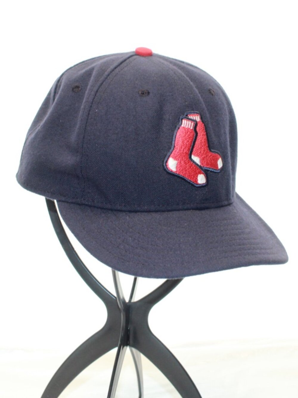 New Era 59FIFTY Boston Red Sox Socks Logo Size 7 1/4 Official On Field Cap Hat